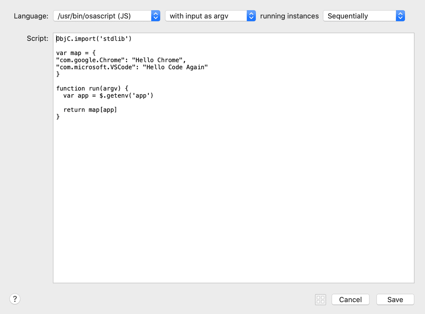 Alfred Copy to Clipboard Dialog
